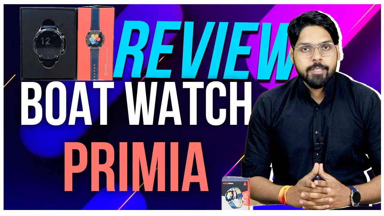 Boat Watch Primia Review: Fitness watch with style, simplicity and a bit of  substance – Firstpost