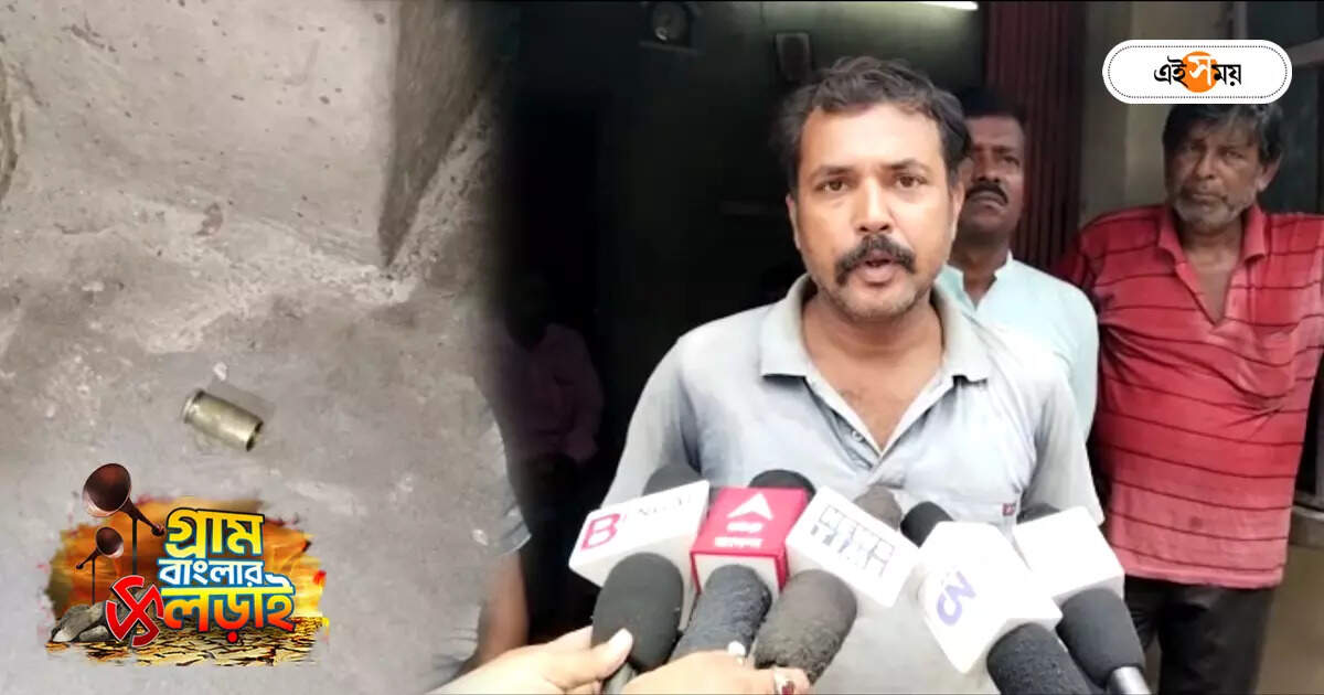 Post Poll Violence : BJP-র পোলিং এজেন্টের বাড়ি লক্ষ্য করে গুলি-বোমা, উত্তেজনা বনগাঁয় – panchayat election violence bullet bomb aimed at bongaon bjp polling agent house