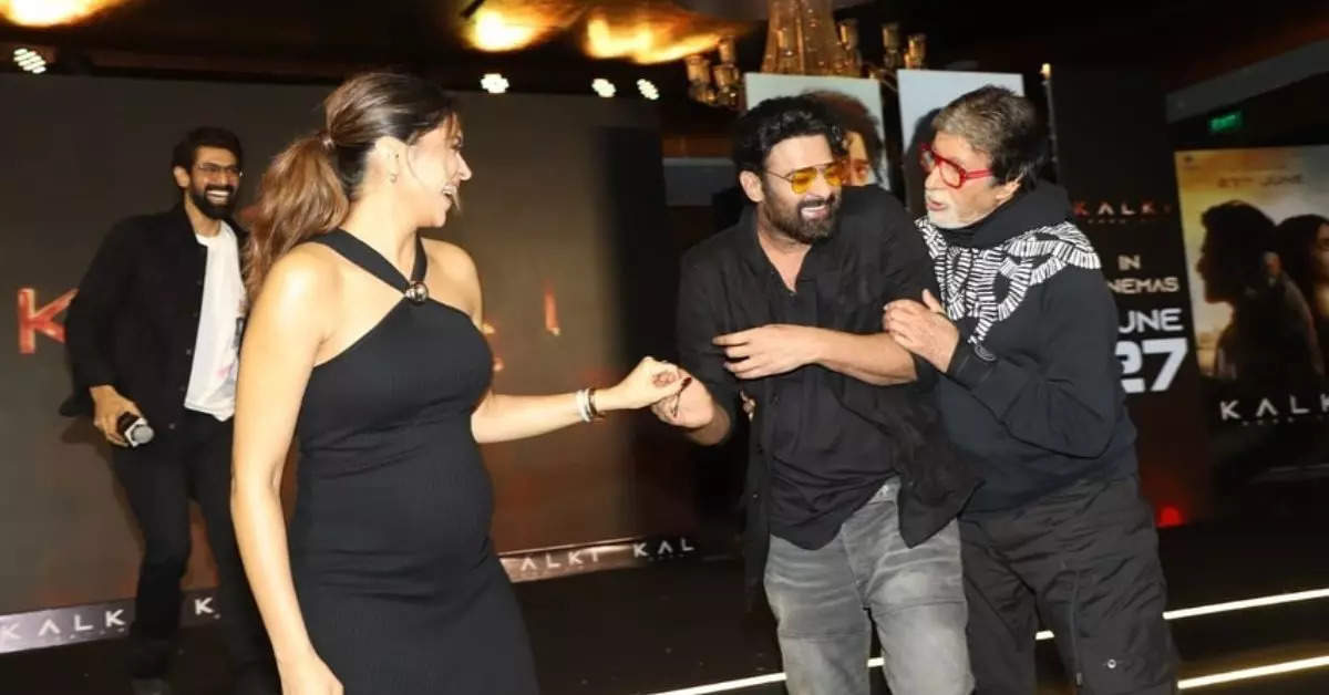 Prabhas held Deepika Padukone's hand and gave her support, Amitabh took a dig at her, Bahubali started getting praised