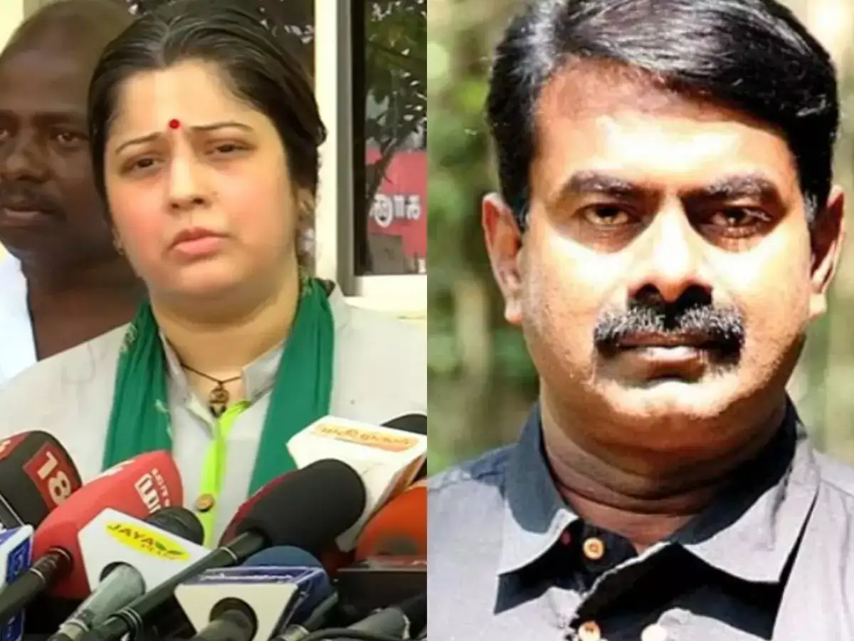 கேவலத்தை கேட்குறீங்க... கேவலமா இருக்கு... விஜயலட்சுமி குறித்த கேள்விக்கு சீமானின் பதில்! 