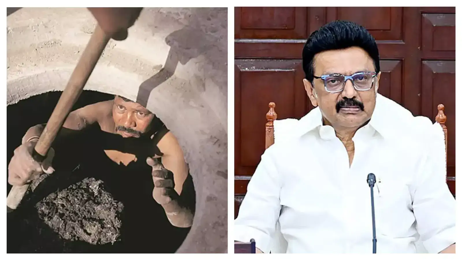 மனித கழிவுகளை அகற்றும் போது ஏற்படும் உயிர் பலிகள்...திமுகவின் வாக்குறுதி என்ன ஆனது? 