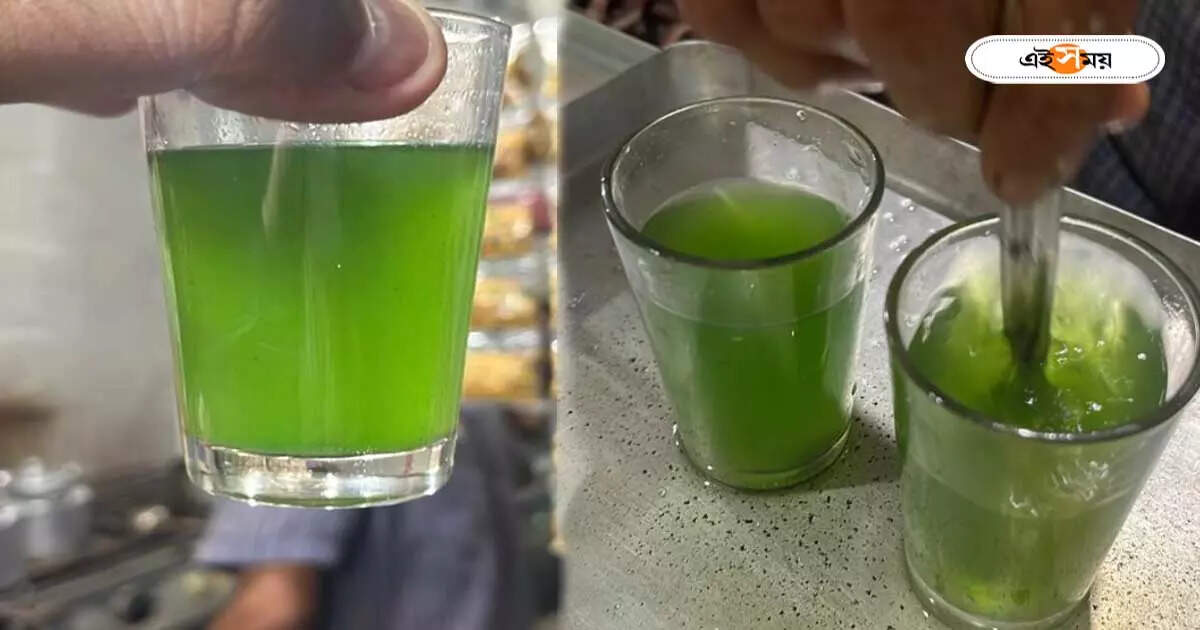 Pudina Tea : এক চুমুকে সতেজ মন-শরীর, পুদিনা চায়ের জন্য লম্বা লাইন হাবড়ার স্টলে – pudina tea selling increased at tea shop in habra uttar 24 parganas
