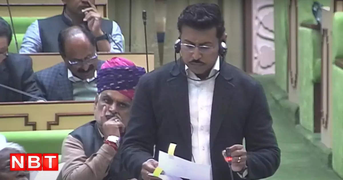 What mistake did Minister Rajyavardhan make in the Assembly?  Why did the opposition taunt