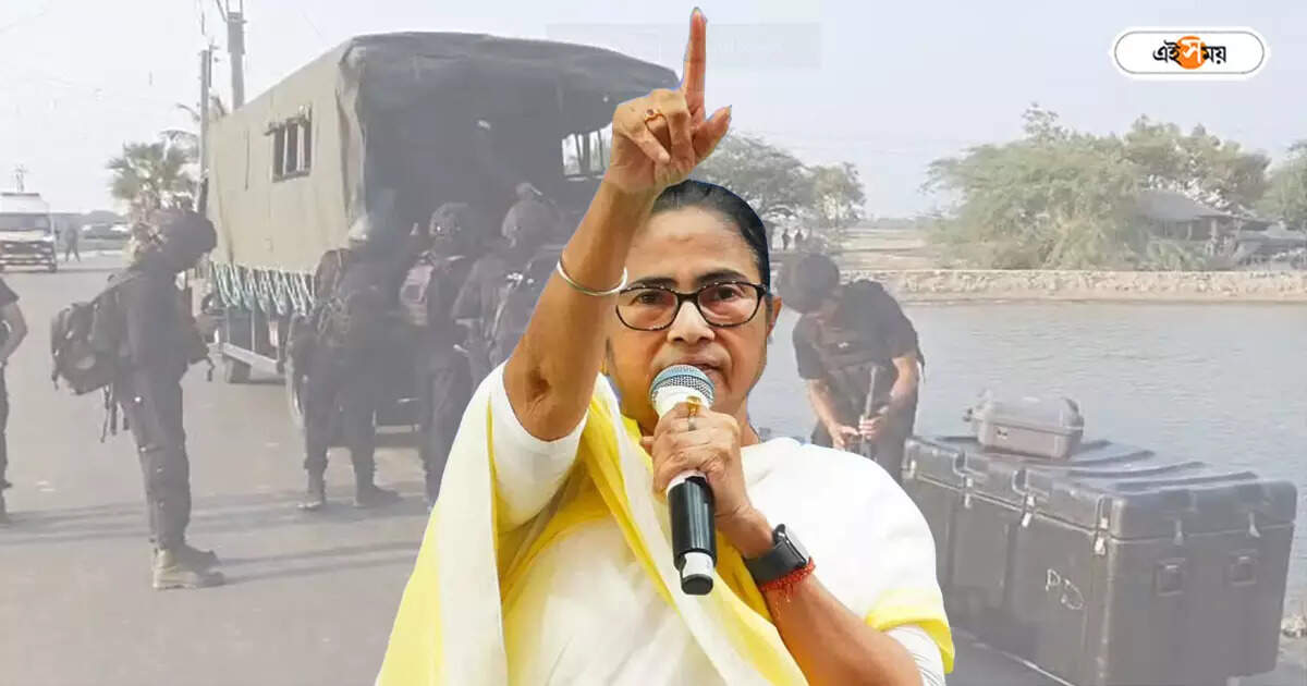 মমতা বন্দ্যোপাধ্যায়,‘হয়তো গাড়ি থেকে নিয়ে এসে দেখাচ্ছে’, NSG অভিযান নিয়ে বিস্ফোরক মমতা – mamata banerjee expressed doubt about nsg commando expedition at sandeshkhali