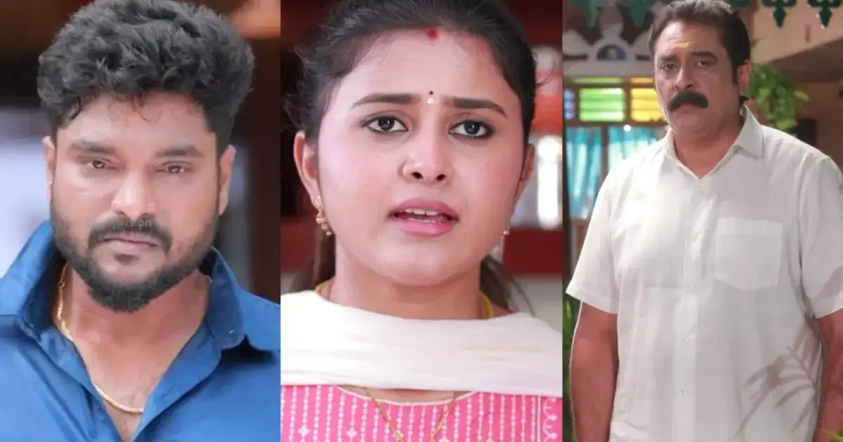 பாண்டியன் ஸ்டோர்ஸ் 2: அரசிக்காக அப்பாவை சந்தித்து பேசிய ராஜி.. ஷாக் கொடுத்த குமார்.! 