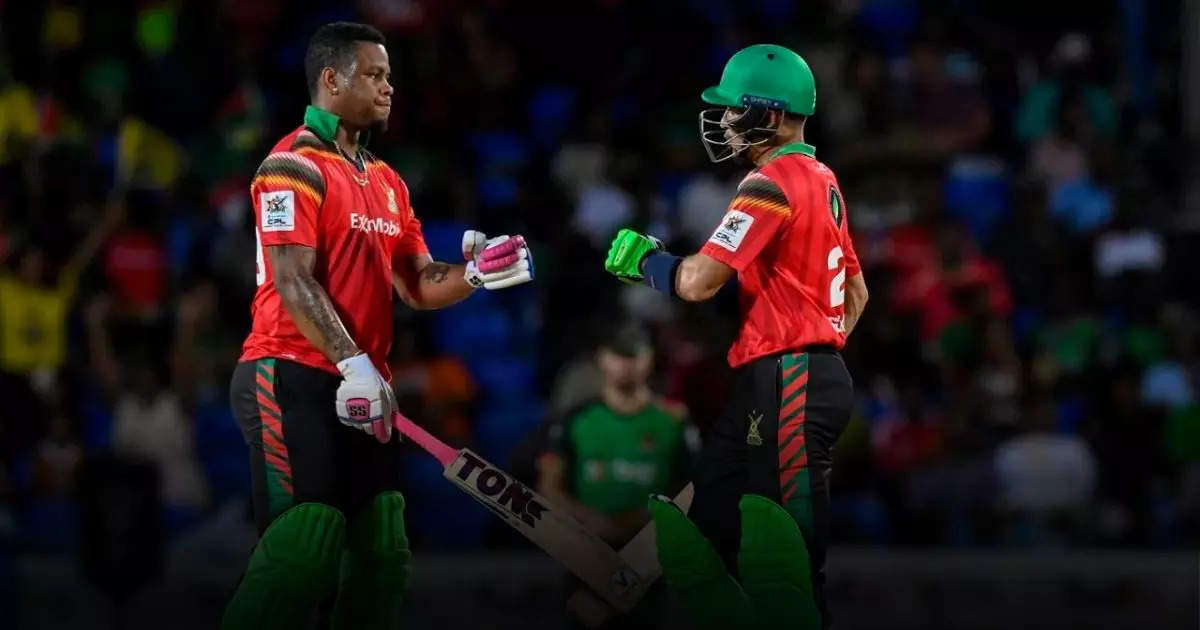 CPL 2024: Shimron Hetmyer Shines, but Falls Short of Century in High-Scoring Thriller