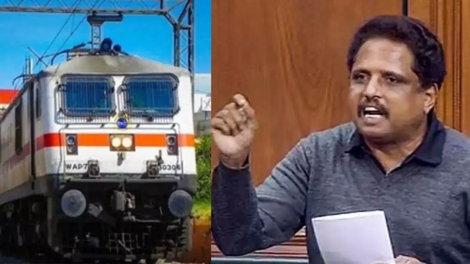 ரயில்வே நடத்திய தேர்வில் தமிழ் புறக்கணிப்பு.. இதுவே வேலையா போச்சு? - சு.வெங்கடேசன் காட்டம்! 