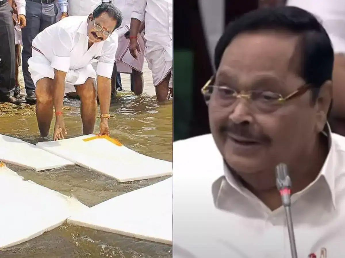 கேள்வி கேட்ட செல்லூர் ராஜு... தெர்மாக்கோலை வைத்து கலாய்த்த துரைமுருகன்.. விழுந்து விழுந்து சிரித்த சபாநாயகர்.. 