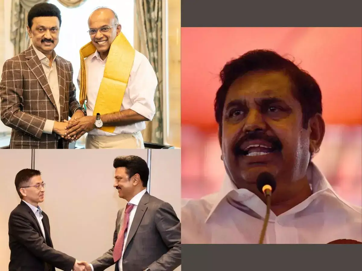 முதலீடுகளை ஈர்க்க வெளிநாட்டு பயணம்: காதில் பூ சுற்றும் ஸ்டாலின் - எடப்பாடி பழனிசாமி தாக்கு! 