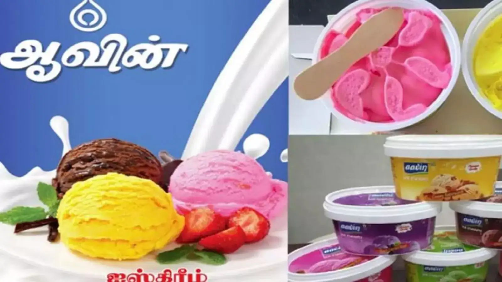 ஆவின் ஐஸ்கிரீம் விற்பனை.. தமிழக அரசு நடவடிக்கை! 