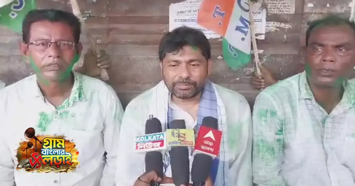 West Bengal Panchayat Polls : ​বারাসতে ভোটের আগেই বিনা প্রতিদ্বন্দ্বিতায় উড়ল সবুজ আবির, ‘খেলা হবে’ বাজিয়েই চলল সেলিব্রেশন – trinamool congress won 13 out of 20 in barasat election23