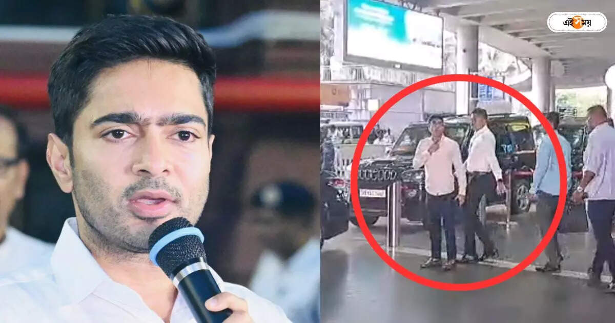 Abhishek Banerjee TMC : আদালতের নির্দেশে স্বস্তি! সংবাদমাধ্যম প্রশ্ন করতেই হাত উঁচিয়ে কোন ‘ইঙ্গিত’ অভিষেকের? – abhishek banerjee returns from delhi to kolkata after getting protection from kolkata high court