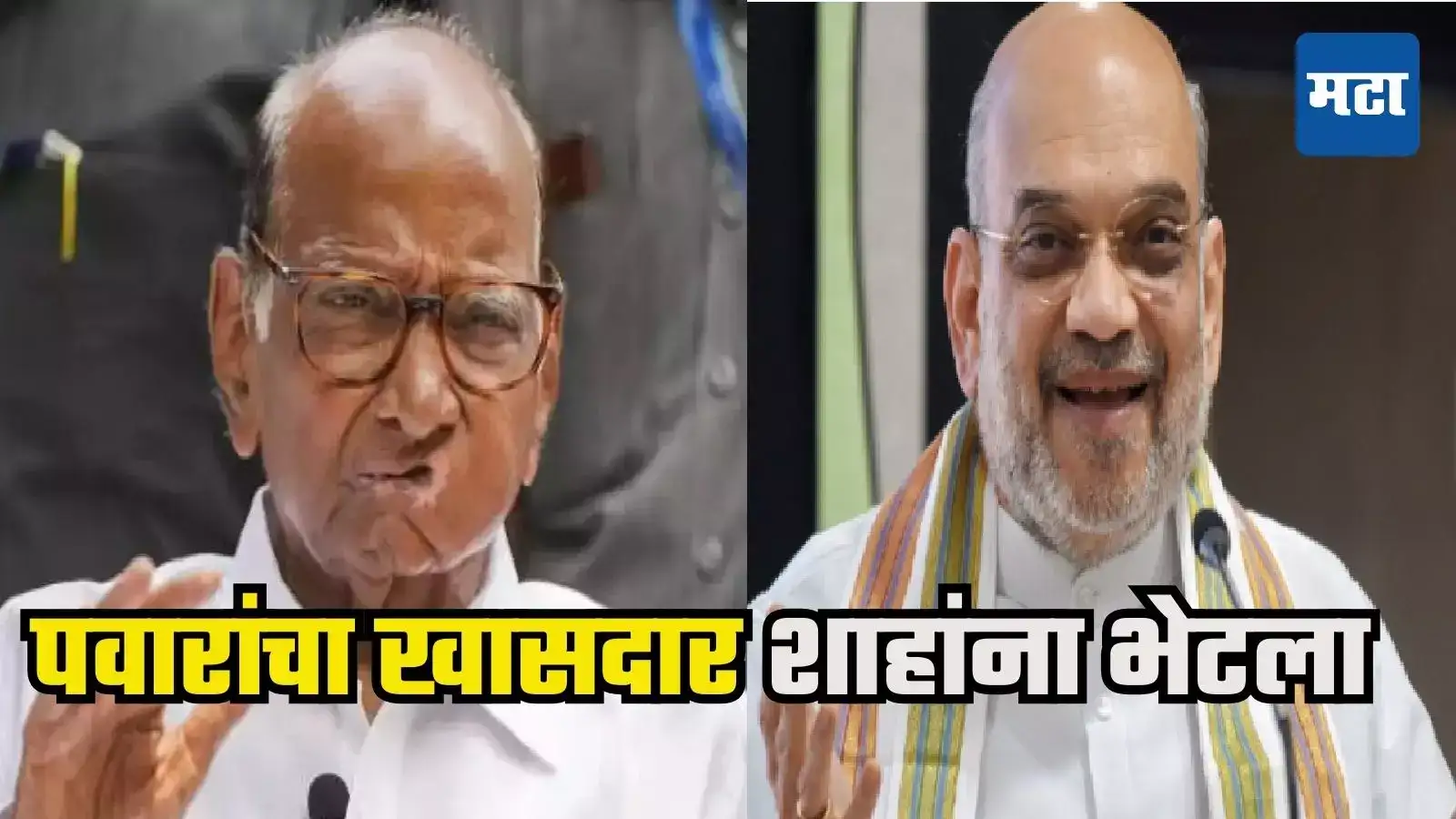 भाजपसोबत सत्तेत जाण्याच्या चर्चा, शरद पवारांचा खासदार म्हणतो, होय, मी अमित शाहांना भेटलो, पण… भाजपसोबत सत्तेत जाण्याच्या चर्चा, शरद पवारांचा खासदार म्हणतो, होय, मी अमित शाहांना भेटलो, पण…