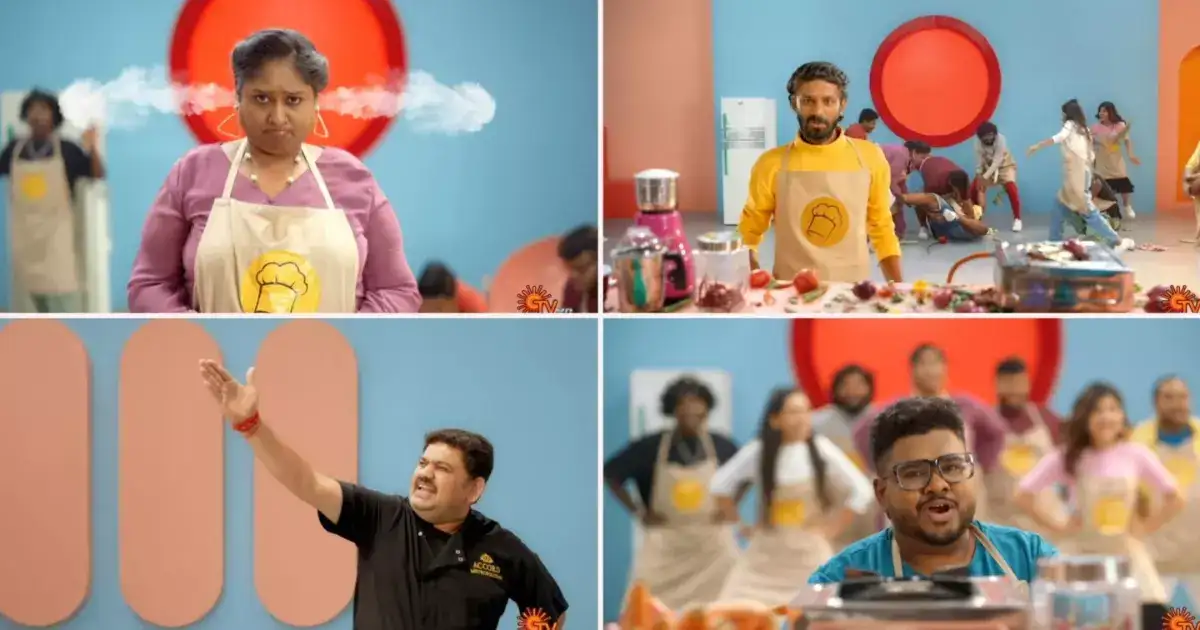 விஜய் டிவி பிரபலங்களை கொத்தாக தூக்கிய சன் டிவி: 'குக் வித் கோமாளி' பாணியில் புதிய நிகழ்ச்சி.! 