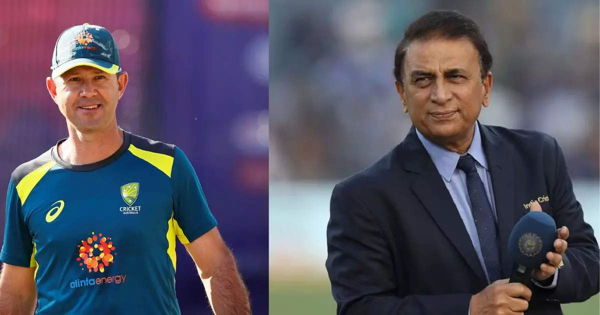 Sunil Gavaskar Fires Back at Ricky Ponting Ahead of Border-Gavaskar Trophy