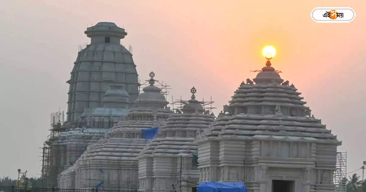 Digha JagannathMandir,পাখির চোখে দিঘা জগন্নাথ মন্দিরের দর্শন, দেখুন ভিডিয়ো – digha jagannath temple drone video shared in facebook