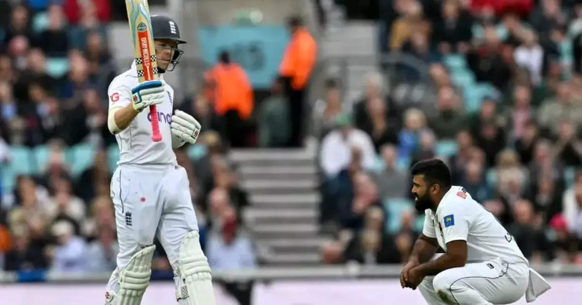 ENG vs SL 3rd Test: Ollie Pope Shines with Century, Sri Lanka Struggles on First Day