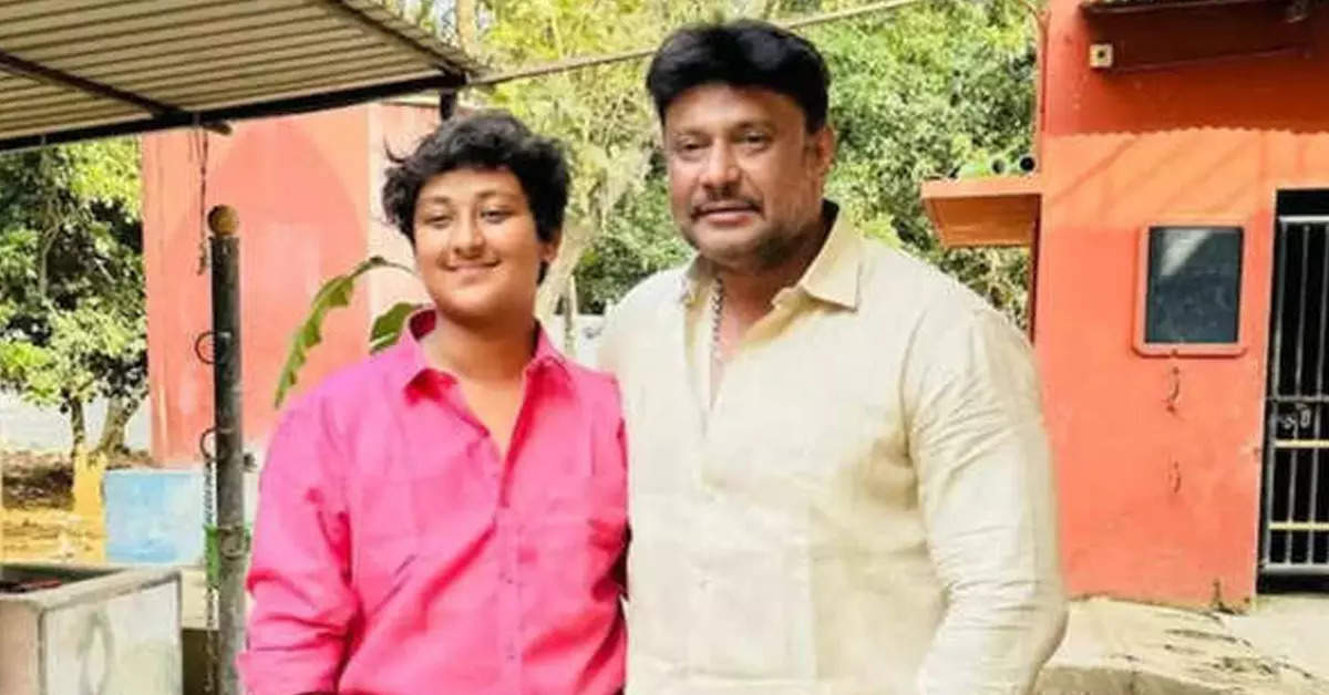 After the arrest of actor Darshan, his broken son made an emotional post, wrote- nothing will change by cursing me