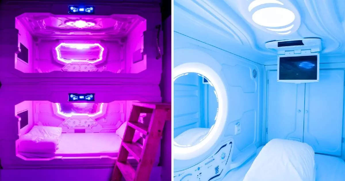 Capsule shaped hotel opens for Noida residents, every luxury facility will be available from bed to hotel