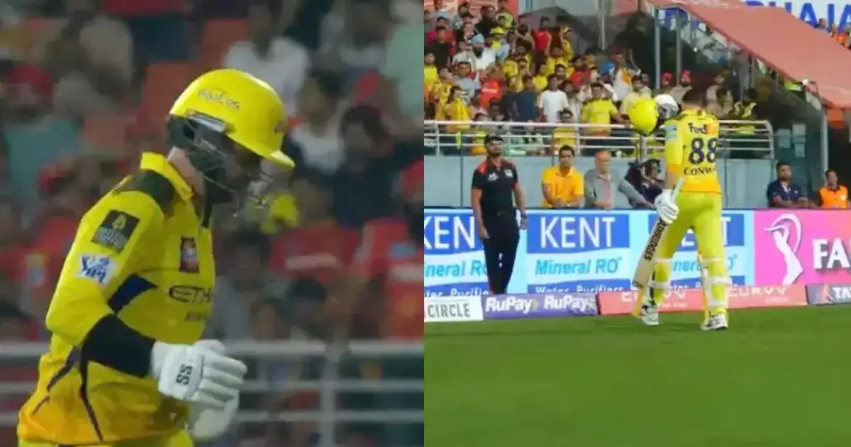 ഡെവോൺ കോൺവെയെ റിട്ടയേഡ് ഔട്ടാക്കി ചെന്നൈ ‌സൂപ്പർ കിങ്സ്, ഐപിഎല്ലിൽ വീണ്ടും നാടകീയ രംഗങ്ങൾ; നടന്നത് ഇങ്ങനെ