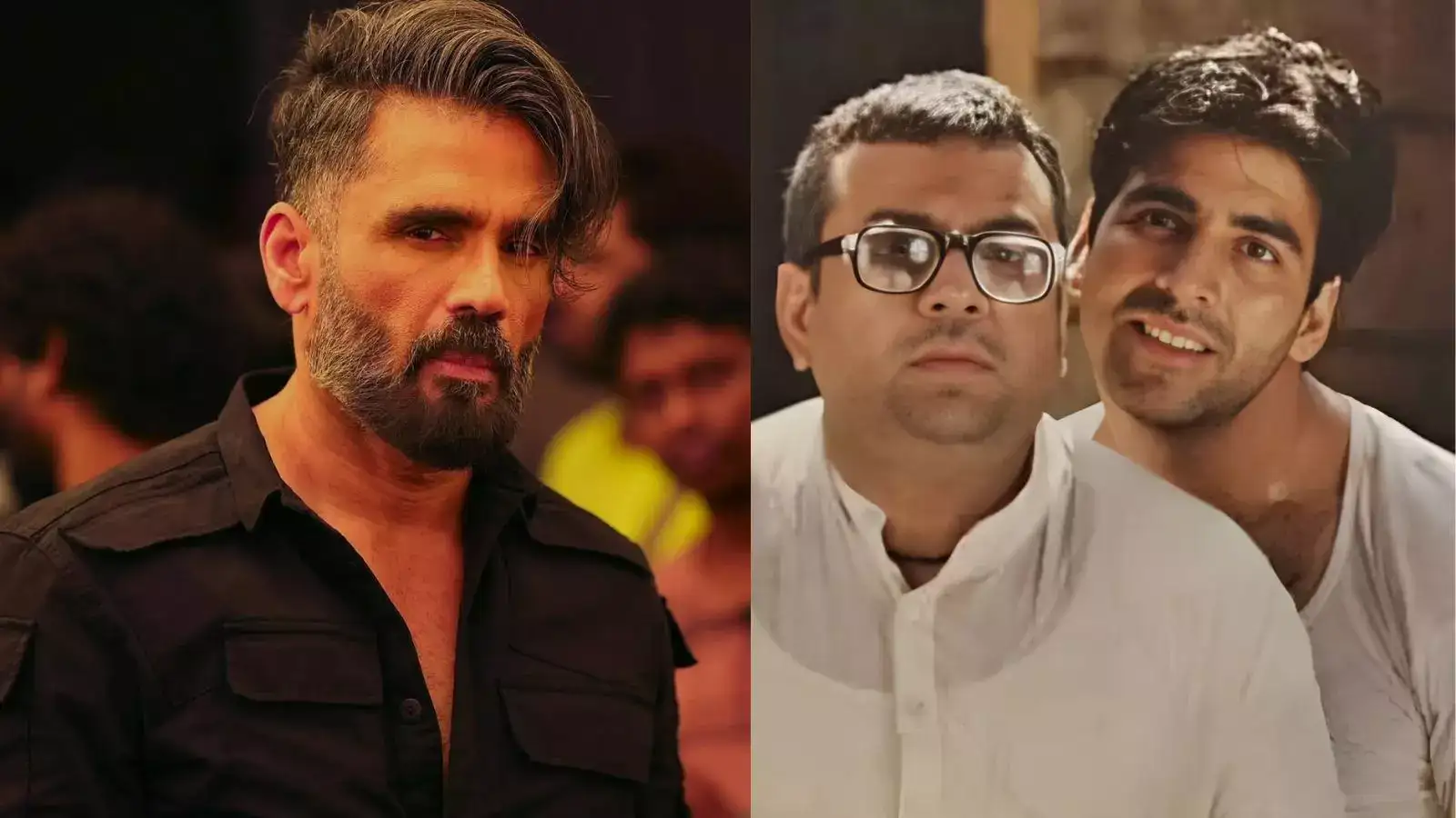 आजकल की फिल्में व्हाट्सएप जोक्स...', सुनील शेट्टी ने 'हेरा फेरी 3' में परेश  रावल की एंट्री पर कहा- नजर लगती है - suniel shetty says today films are  like whatsapp jokes ...