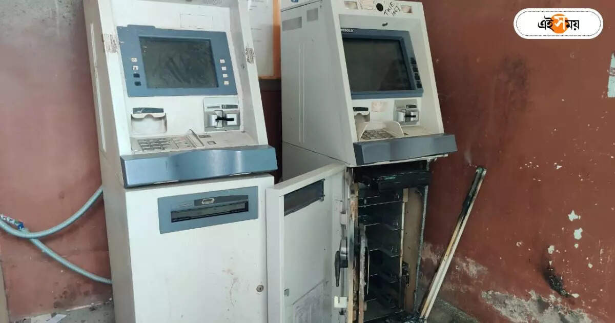 Siliguri ATM Loot : গ্যাস কাটারের কামাল! পুলিশের নাকের ডগার ATM থেকে হাপিশ লাখ লাখ টাকা – atm looted in siliguri bagdogra police station area police started probe