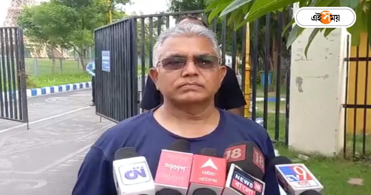 Dilip Ghosh : ‘রাজ্যে দুষ্কৃতীরাই ভোট করাচ্ছে’, মনোনয়নে গণ্ডগোল নিয়ে তোপ দিলীপের – dilip ghosh commented about unrest situation over nominations submission ahead of panchayat election