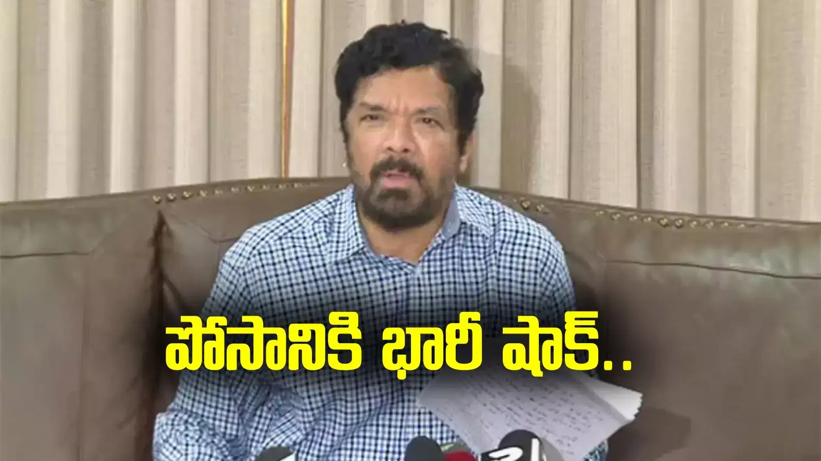 Posani Krishna Murali: పోసానికి భారీ షాక్.. సీఐడీ కేసు నమోదు.. ఆ ఫిర్యాదుపైనే..
