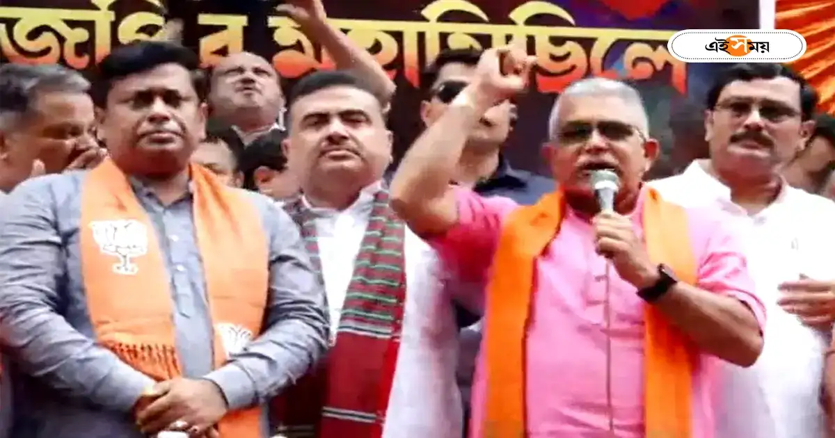 রাজপথে সুকান্ত-শুভেন্দু-দিলীপ, ২১শে জুলাই রাজ্যব্যাপী BDO অফিস অভিযানের ডাক