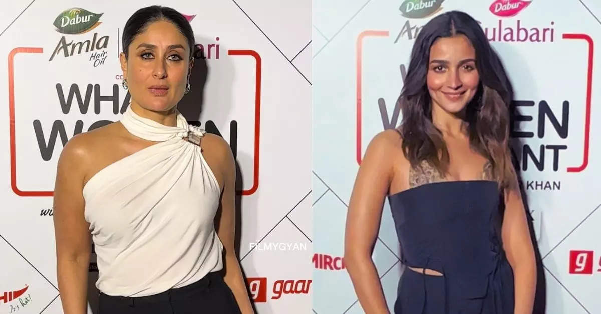 44 year old Kareena Kapoor overshadows sister-in-law Alia Bhatt, people's attention stuck on Raha's mother's tattoo