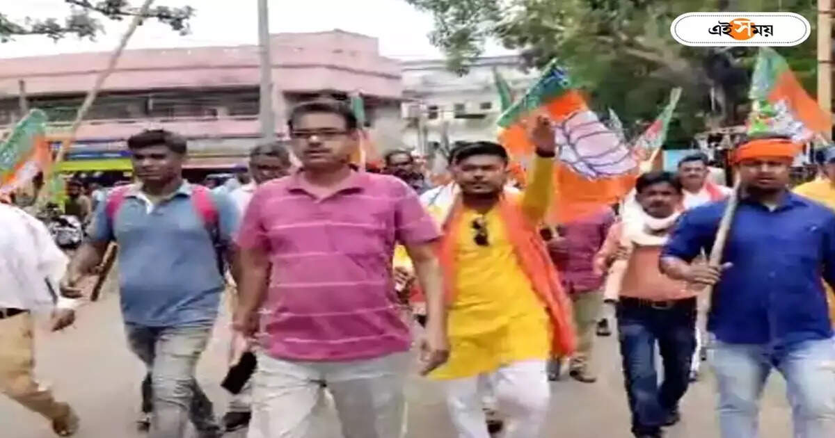 Panchayat Election : বিজেপি-সিপিএম-কংগ্রেস গেল এক গাড়িতে, মনোনয়নে গুলিও – even on the fourth day of nominations pictures of unrest were seen in almost all the districts ahead of panchayat election