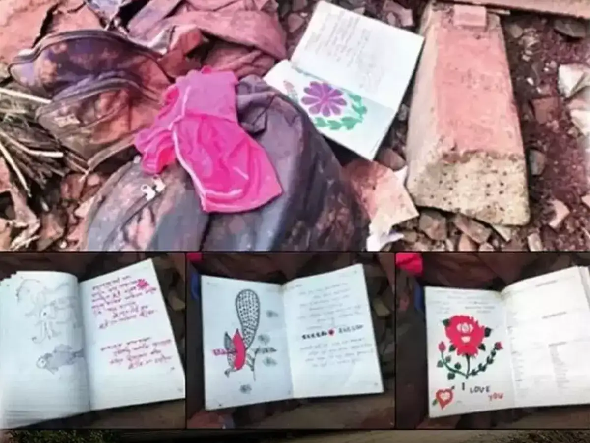 சிதறி கிடக்கும் காதல் கடிதம்... இதயத்தை நொறுக்கும் வரிகள்.. ரயில் விபத்தின் மறுபக்க சோகம் 