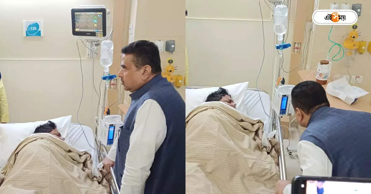 Sukanta Majumdar News : ‘বমি বমি ভাব, স্যালাইন ছাড়া কিছুই নিতে পারছেন না’, সুকান্তকে দেখে মন্তব্য শুভেন্দুর – suvendu adhikari opposition leader says sukanta majumdar is not able to eat anything