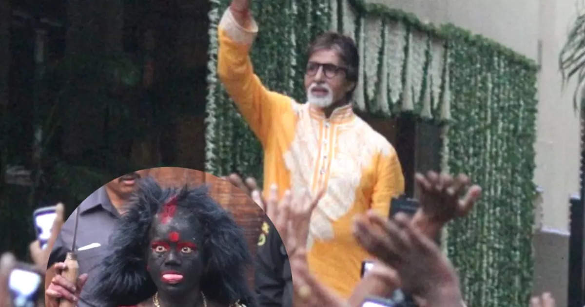 Unusual Woman Outside Amitabh Bachchan’s House Sparks "Real Manjulika" Comments