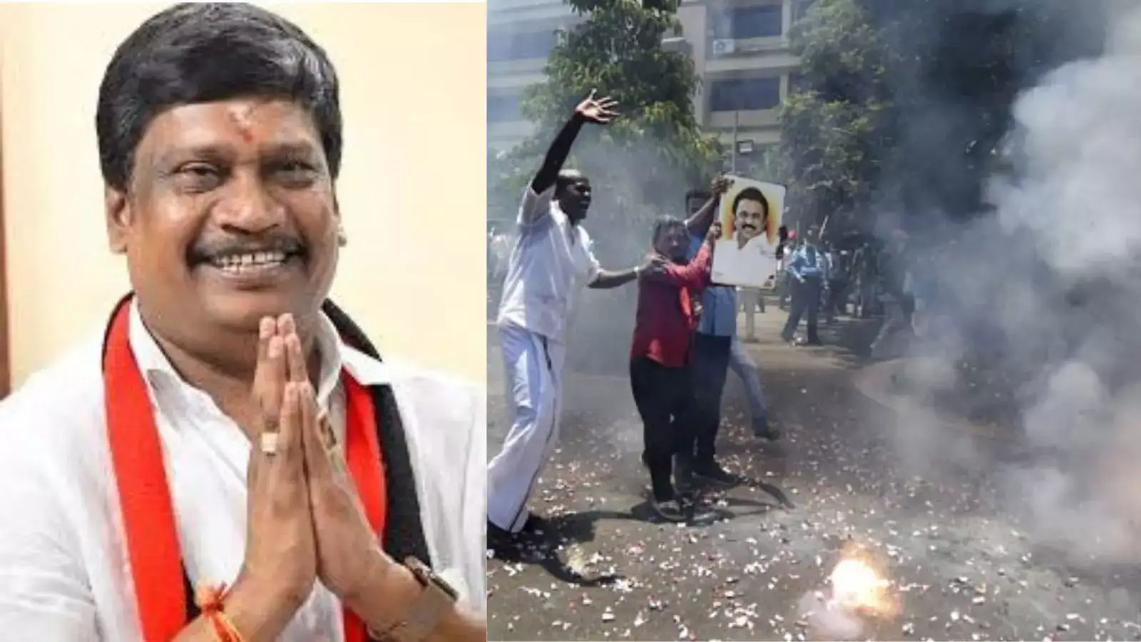 விக்கிரவாண்டி இடைத்தேர்தலில் உறுதியான வெற்றி.. பட்டாசு வெடித்து திமுகவினர் கொண்டாட்டம்! 