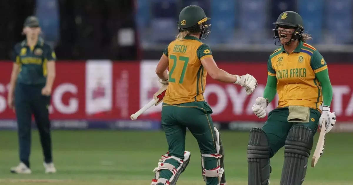 South Africa Shocks Australia, Secures Spot in Women’s T20 World Cup Final