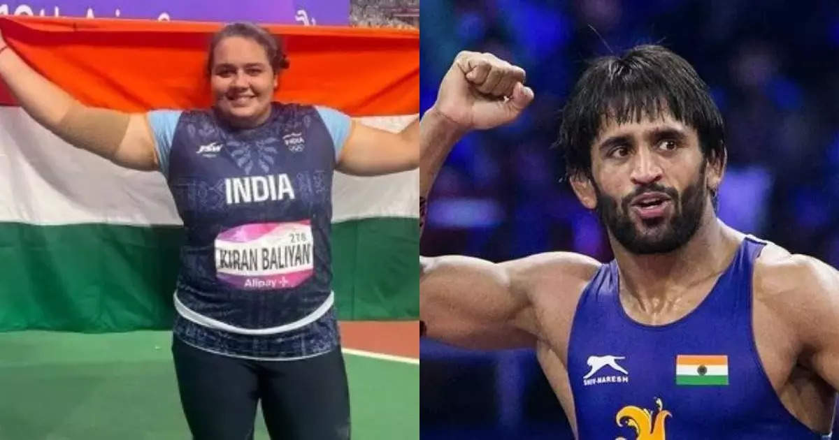 Kiran Baliyan Suspended After Failing Doping Test, Bajrang Punia’s Name Absent from Latest NADA List