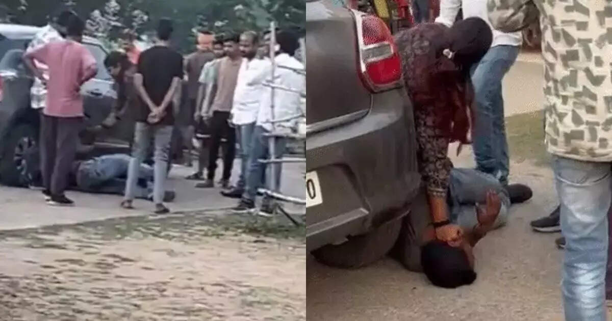 थाने से सामने मुक्कों से पीटा, जमकर किया हंगामा, बीजेपी नेता से मार खाने के बाद किसान ने कहा- थोड़ी पी ली थी, जानें मामला