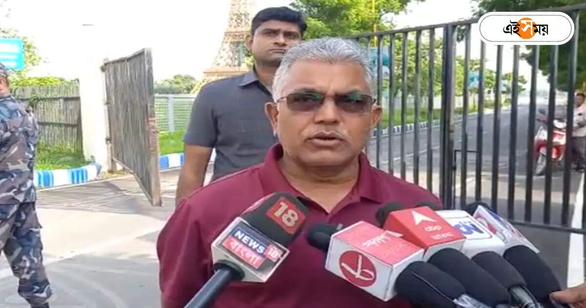 Dilip Ghosh : ‘গাড়ির মধ্যে বোমা নিয়ে ঘুরছে…!’ আরাবুল ইস্যুতে বিস্ফোরক দিলীপ – dilip ghosh attacks trinamool congress over bomb found in arabul islam son car