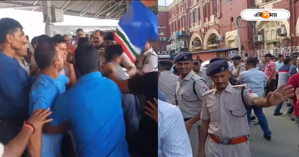 Howrah Station : হকারদের সঙ্গে RPF-এর খণ্ডযুদ্ধ! ধুন্ধুমার হাওড়া স্টেশনে, দুর্ভোগ যাত্রীদের – rpf and hawkers clash at howrah station creates unrest among the passengers