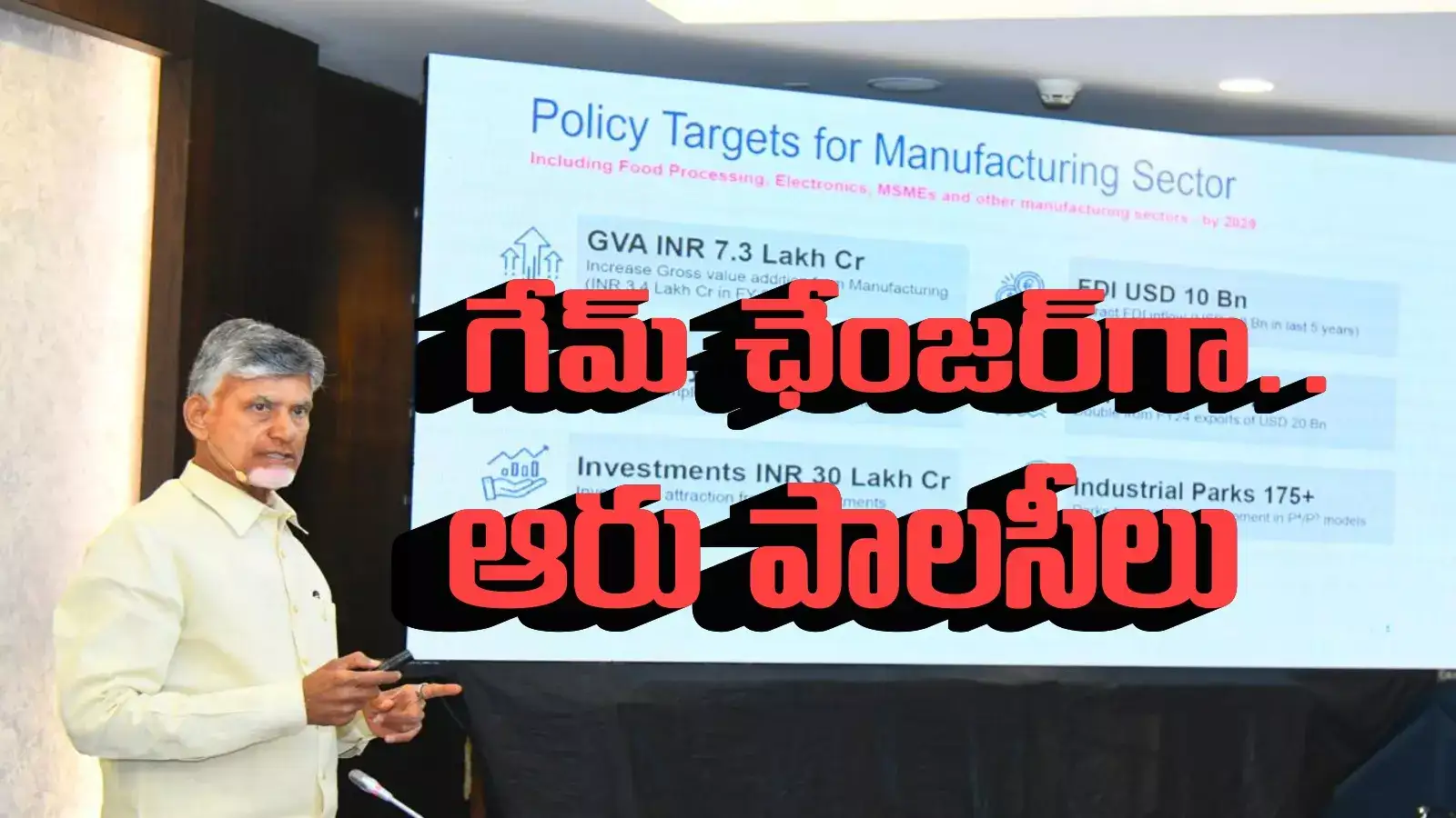 Chandrababu: 20 లక్షల ఉద్యోగాలే టార్గెట్.. ఆరు పాలసీలు తెచ్చిన ఏపీ ప్రభుత్వం