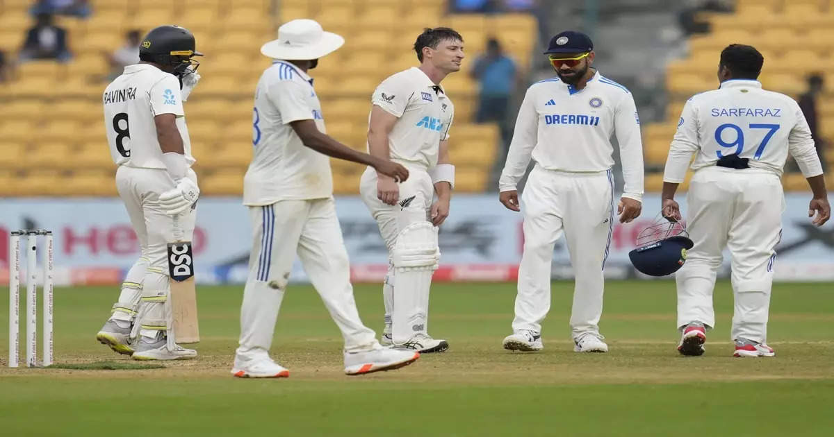 India’s Struggles Continue as New Zealand Secures Historic Test Win After 36 Years