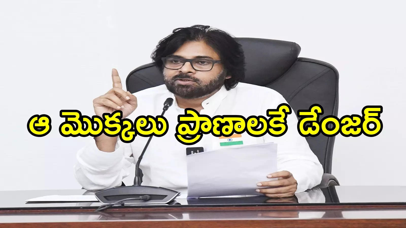 ఆ మొక్కలు ఎవరూ నాటొద్దు.. మనిషి ప్రాణాలకే ముప్పు: డిప్యూటీ సీఎం పవన్ కళ్యాణ్