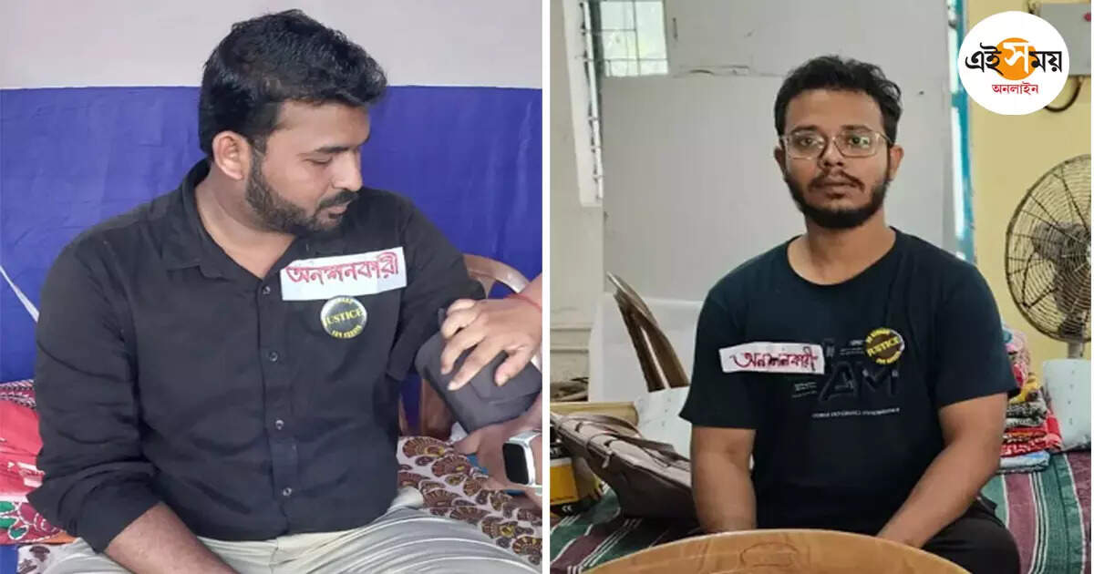 Junior Doctors Strike: উত্তরবঙ্গের সৌভিককেও নিয়ে যাওয়া হলো হাসপাতালে, সোমবার অনশনে বসলেন সন্দীপ – north bengal medical college doctor hospitalised for illness at hunger strike