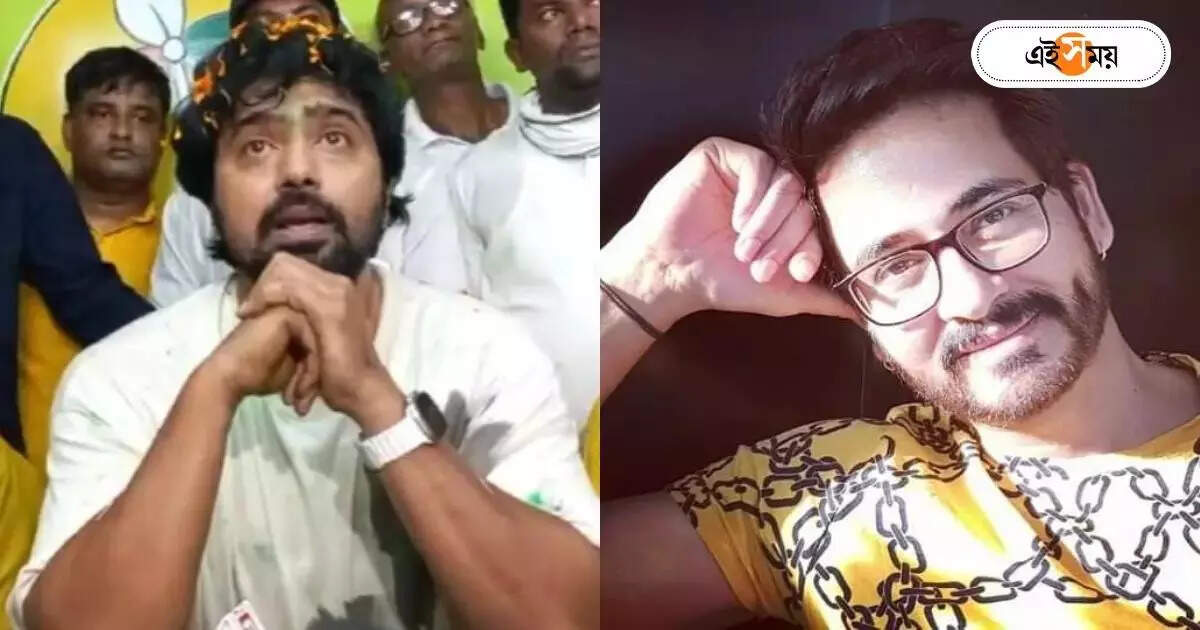 Dev Hiran : রেল গেট পড়ে যাওয়ায় মুখোমুখি দেব ও হিরণ, সাক্ষাতের পর কী করলেন তাঁরা? – dev and hiran chatterjee came face to face in ghatal