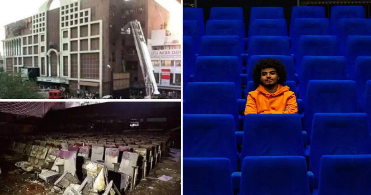 The cinema hall of Green Park which burnt to ashes in a few minutes, 59 people lost their lives