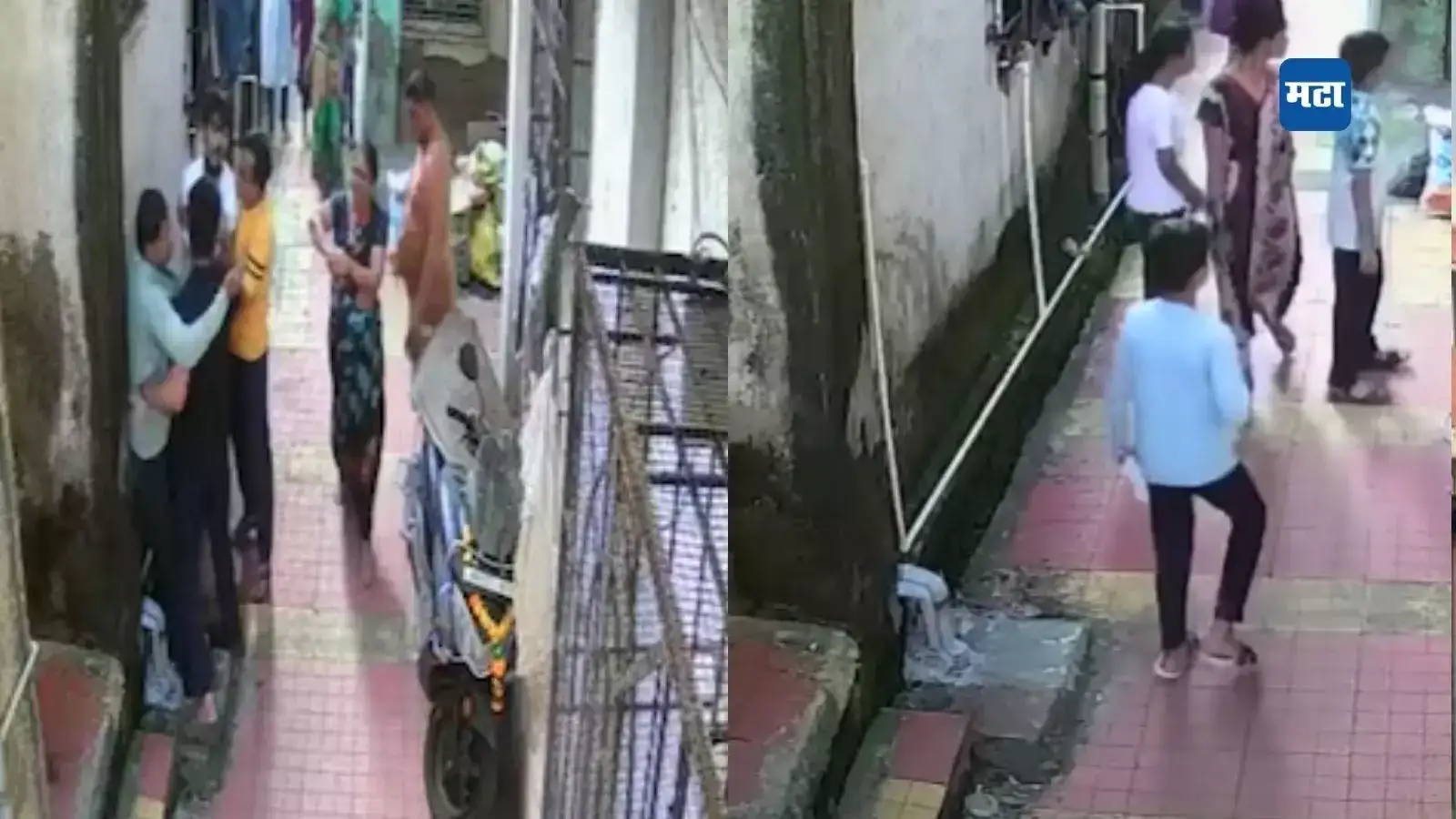 कल्याणमध्ये राड्याने उठला थरकाप; काकाकडून पुतण्यावर शस्त्राने वार, व्हिडीयो व्हायरल कल्याणमध्ये राड्याने उठला थरकाप; काकाकडून पुतण्यावर शस्त्राने वार, व्हिडीयो व्हायरल