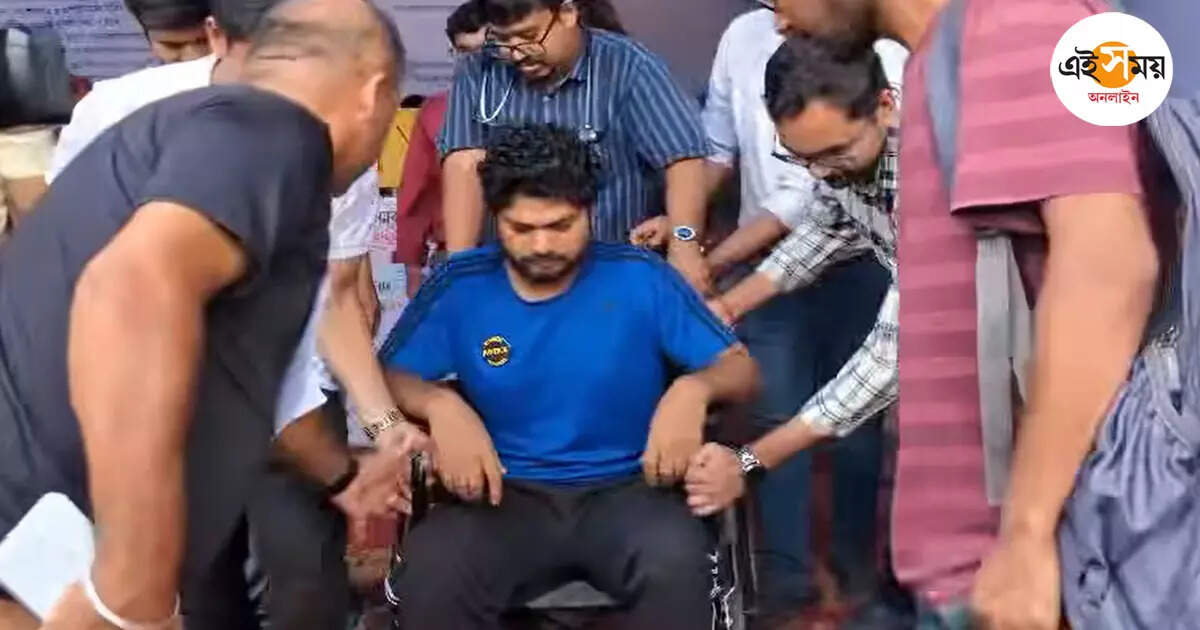 উত্তরবঙ্গে অনশনরত চিকিৎসকের শারীরিক অবস্থার অবনতি, ভর্তি করা হলো CCU-তে – north bengal medical college doctor admitted ccu for illness at hunger strike