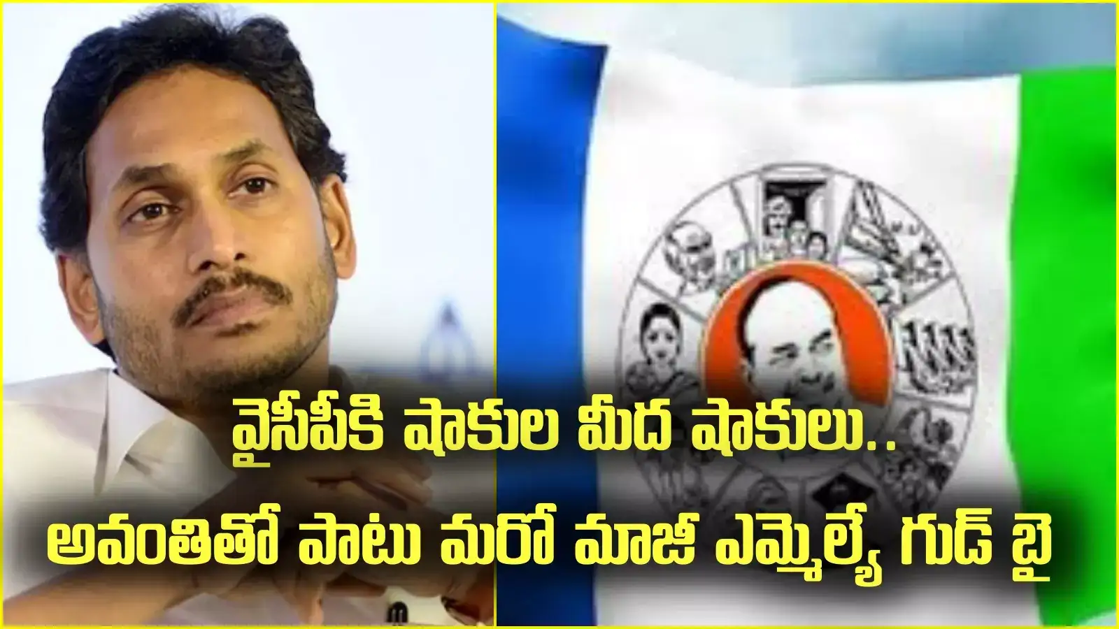 వైసీపీకి డబుల్ షాక్.. అవంతి బాటలోనే మరో మాజీ ఎమ్మెల్యే రాజీనామా