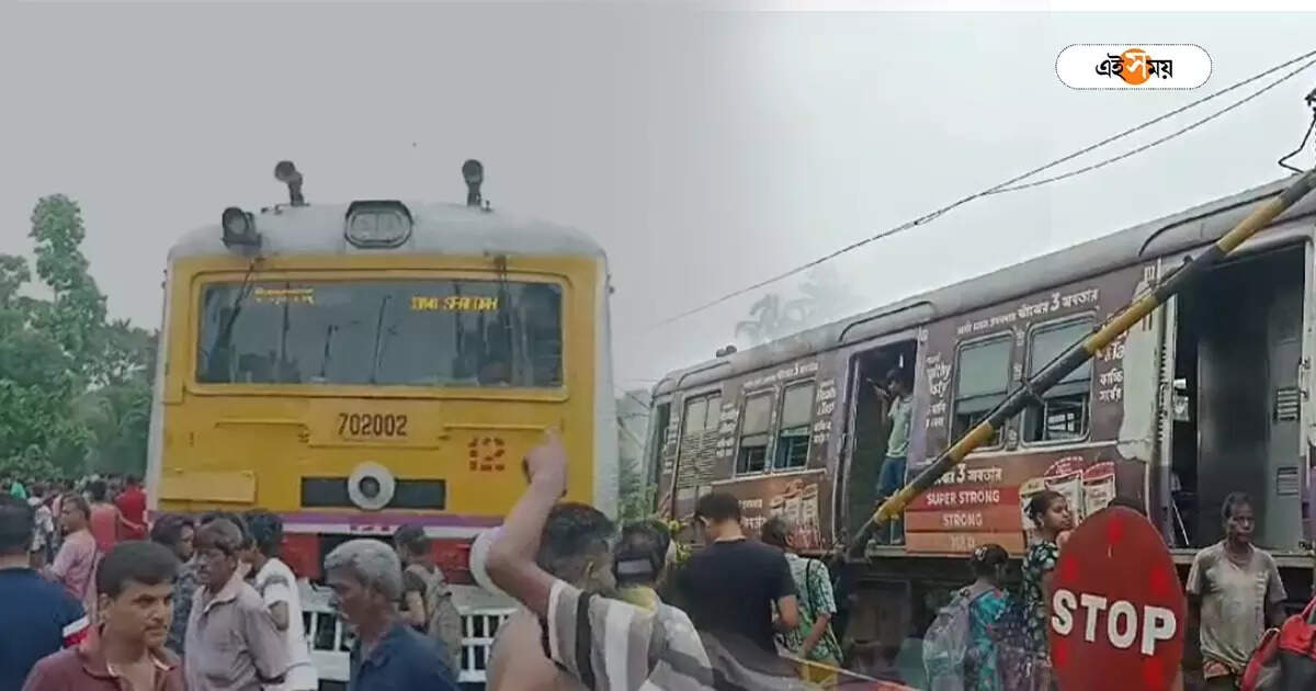 Bongaon Sealdah Train Time,হাবড়া স্টেশনের কাছে বড় বিপত্তি! বনগাঁ-শিয়ালদা শাখায় বন্ধ ট্রেন চলাচল – local train service has been disrupted in bongaon sealdah line